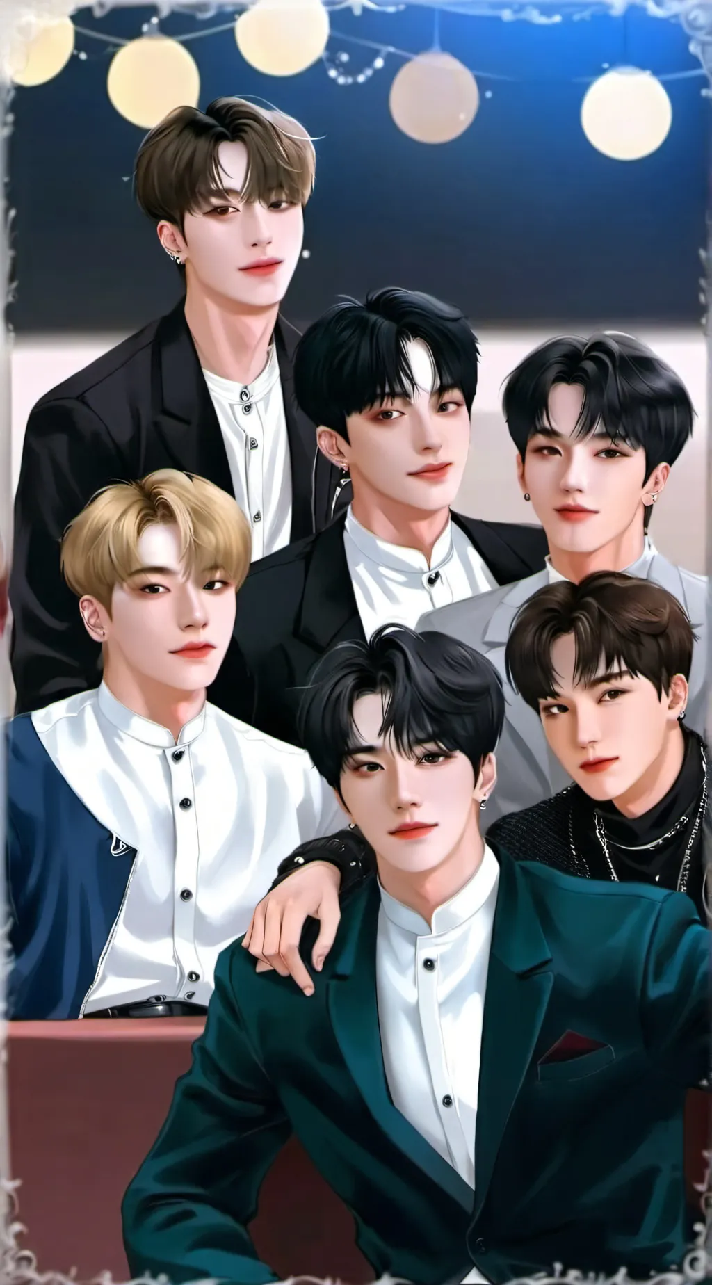 ai character: Ateez  background