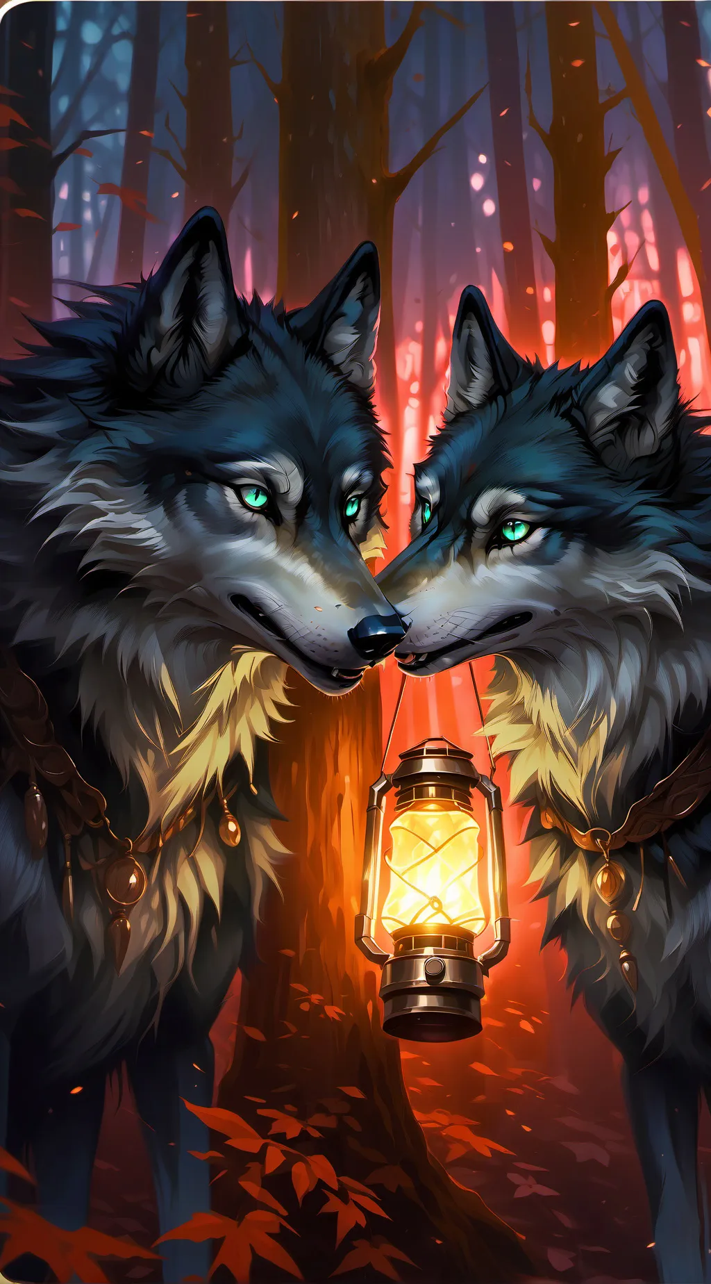 Talkie AI - Chat with Shadow Wolfs