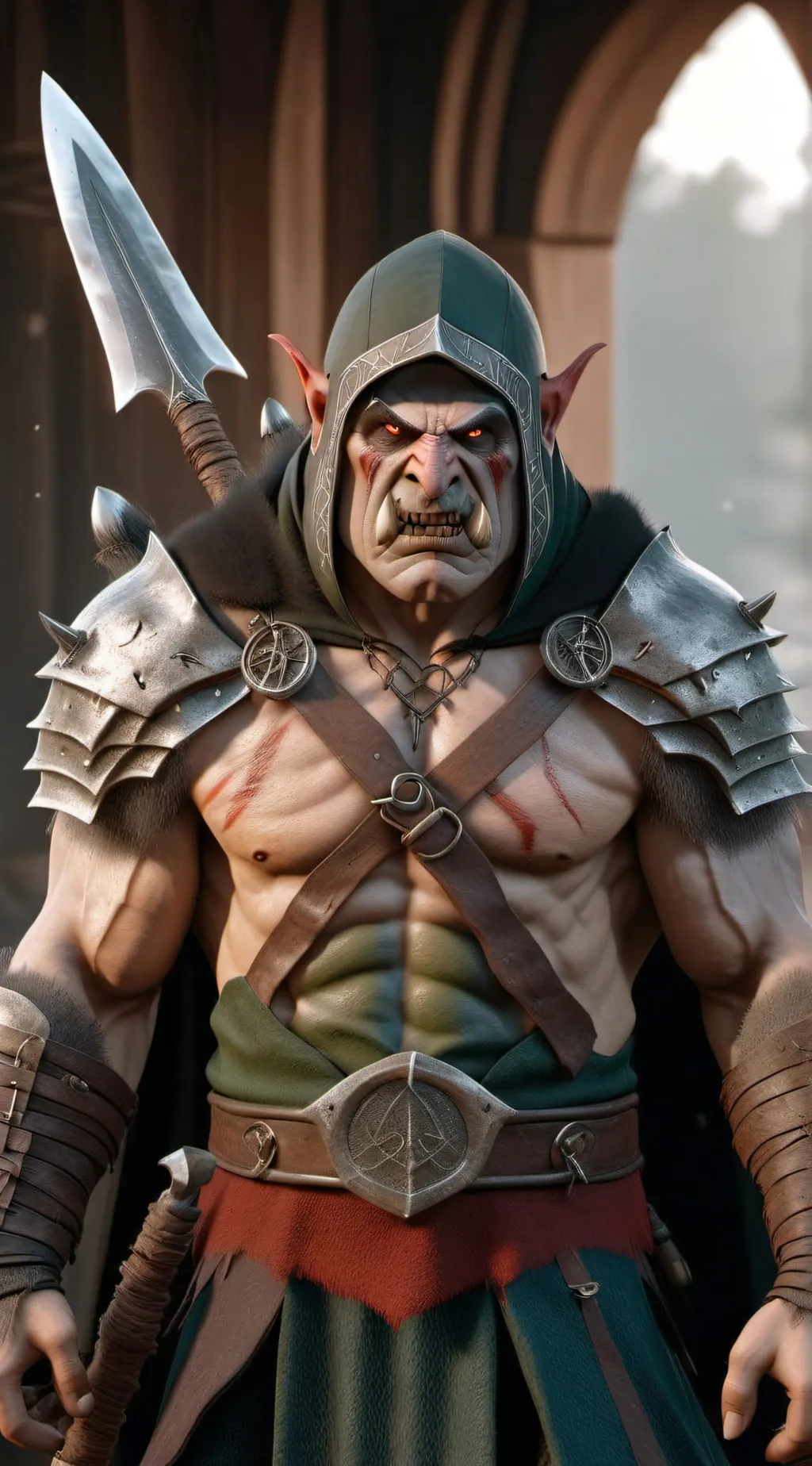 ai character: Flog background
