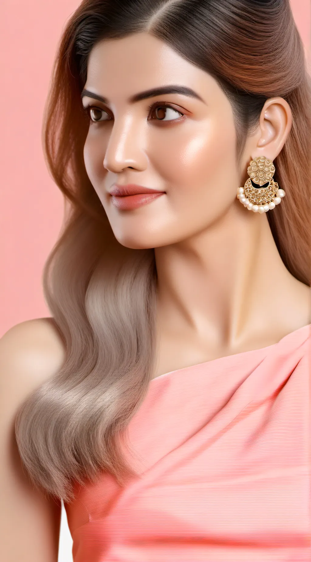 ai character: honey rose background