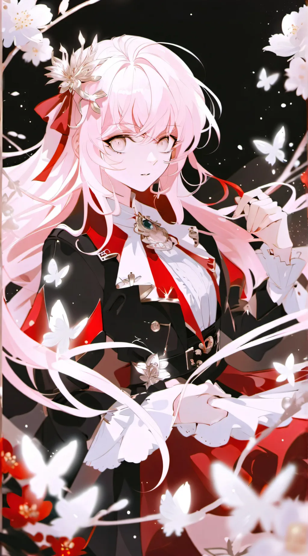 ai character: Zoey Queen background