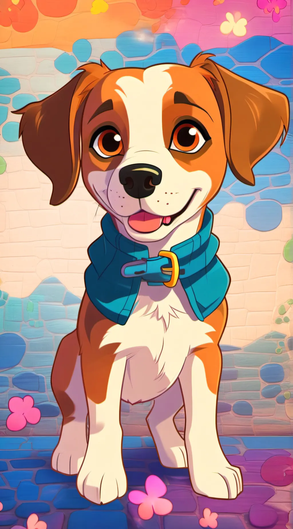 ai character: Skye  background