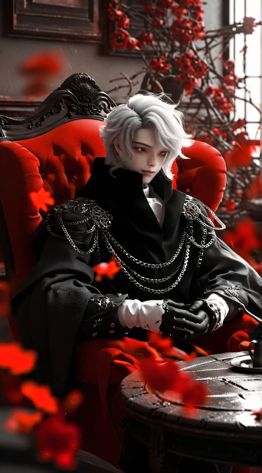 ai character: bunny background
