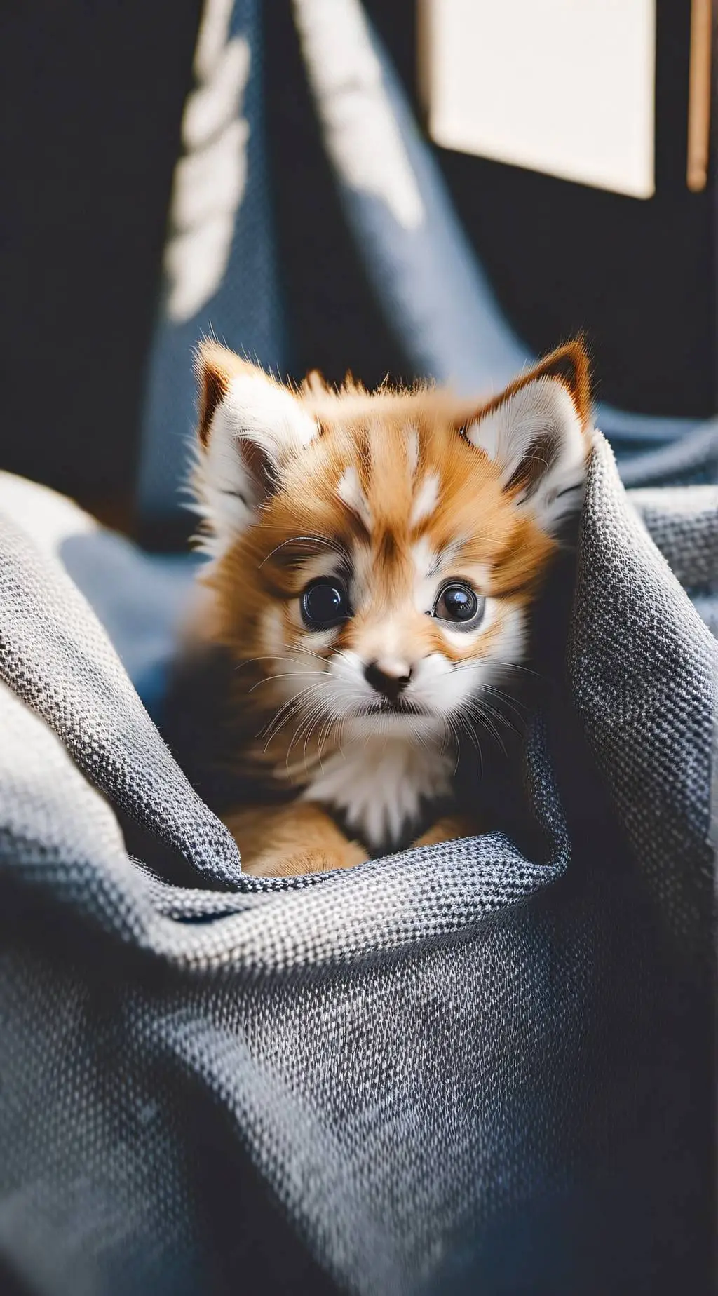 ai character: Nameless kitten! background