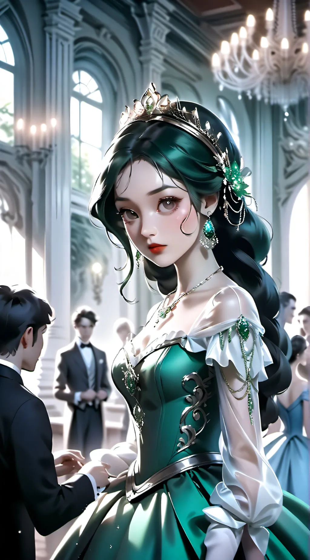 ai character: Princess Emily  background
