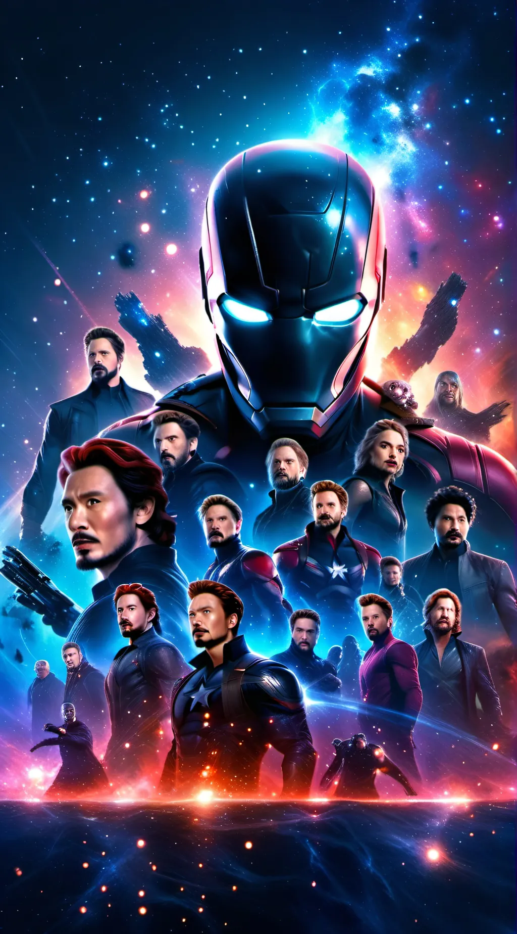 ai character: The avengers background