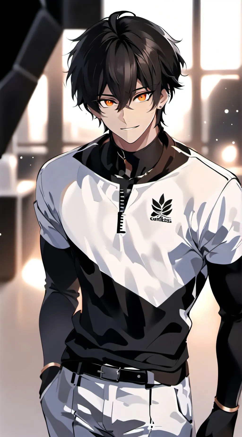 ai character: Lucas  background