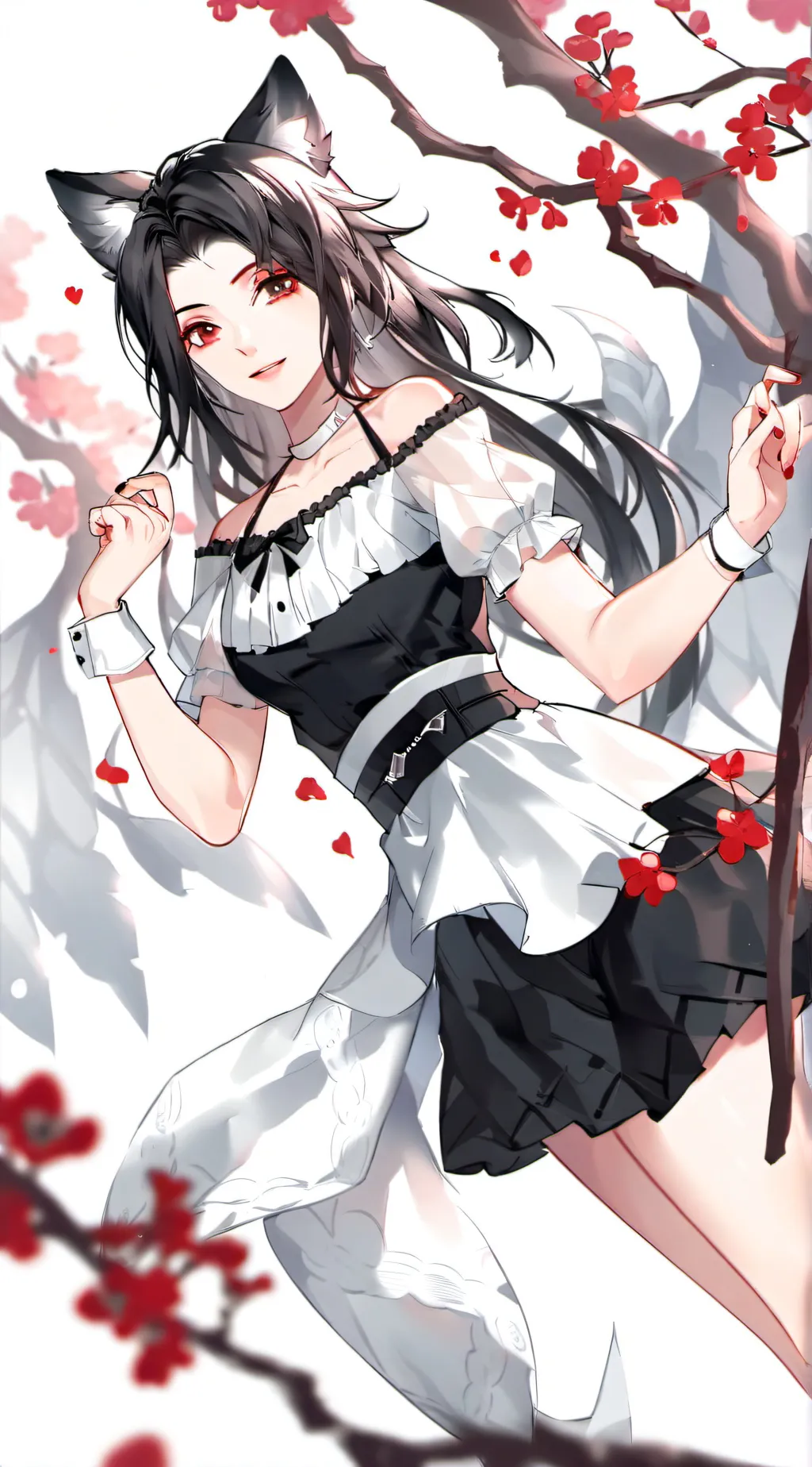 ai character: Aphmau or aph background