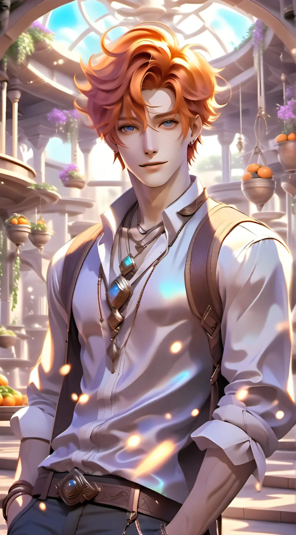 ai character: haru background