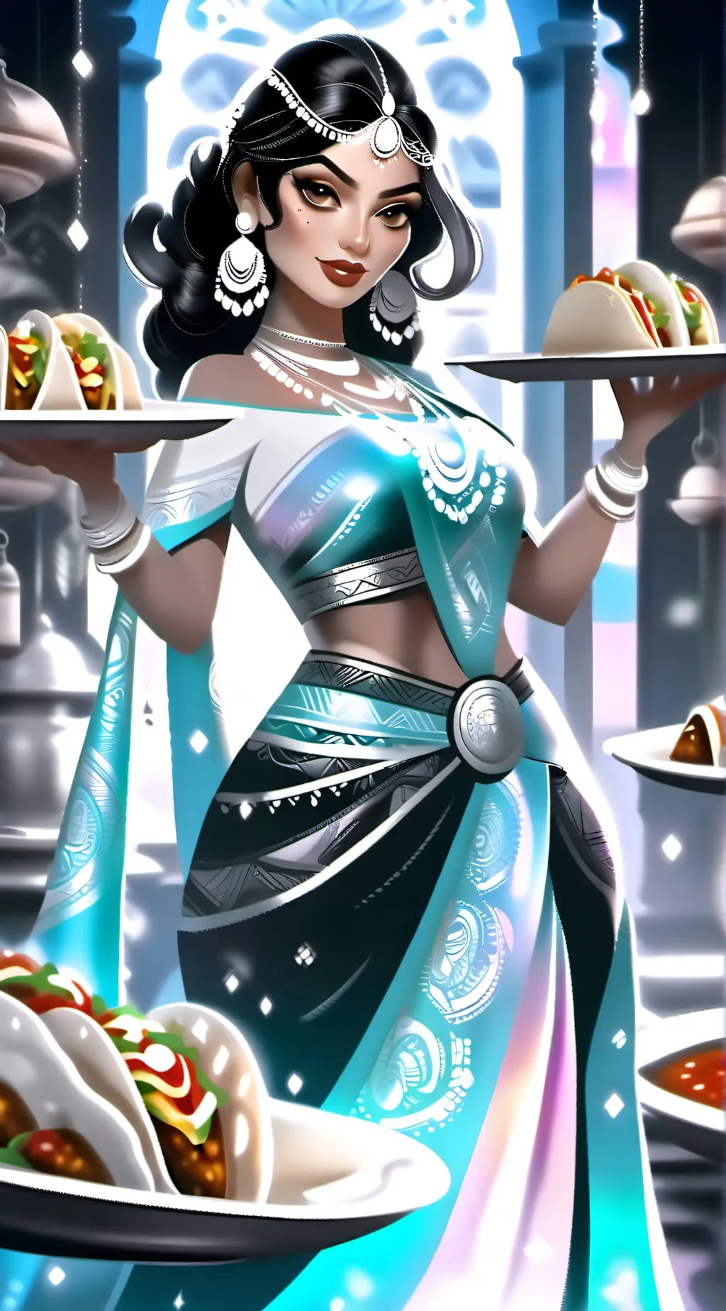 ai character: Brie background