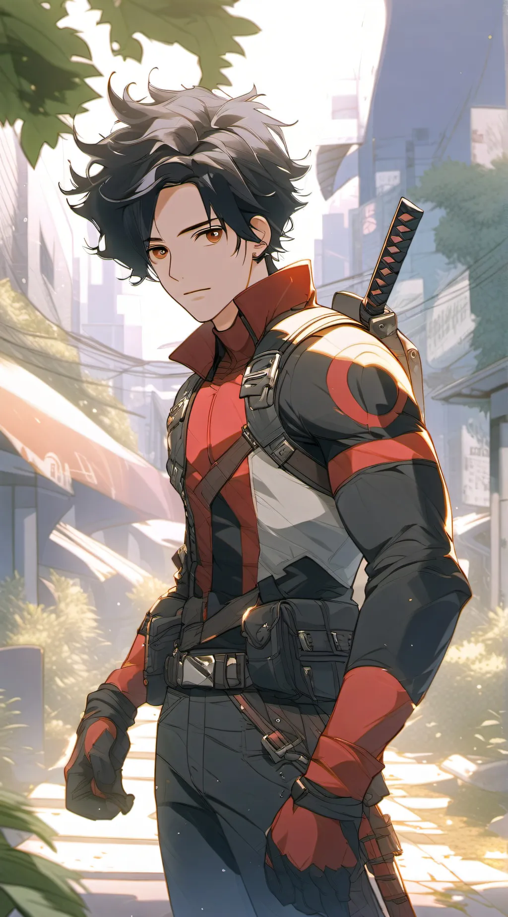 ai character: Travis background