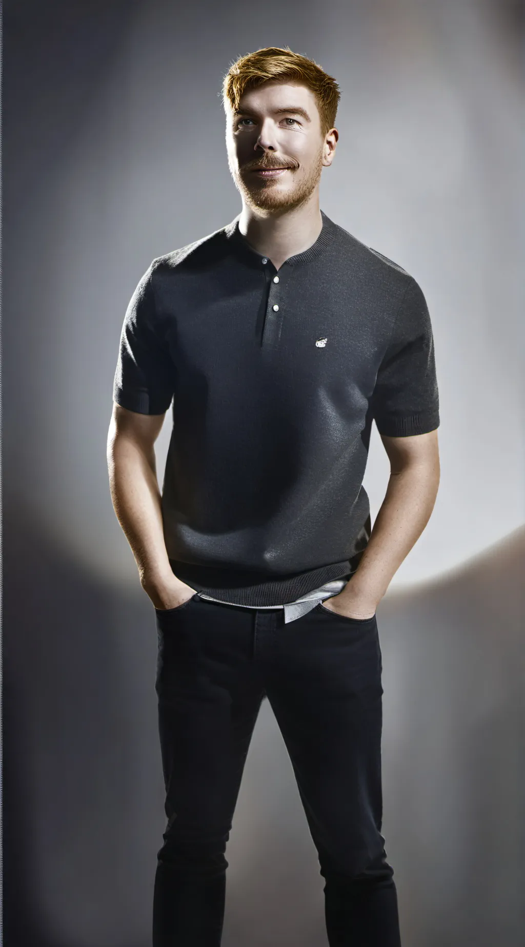 ai character: Mr. Beast background