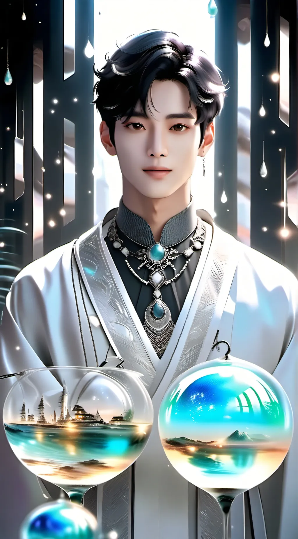 ai character: Mingyu Kim background