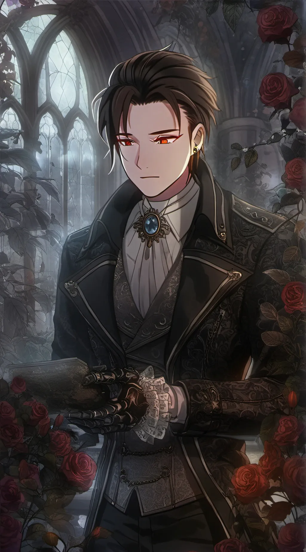 ai character: DAMON background