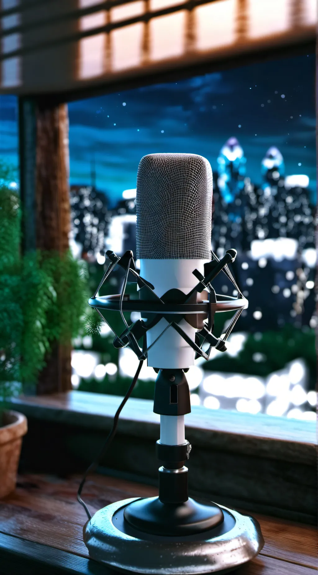ai character: 🎙️ background