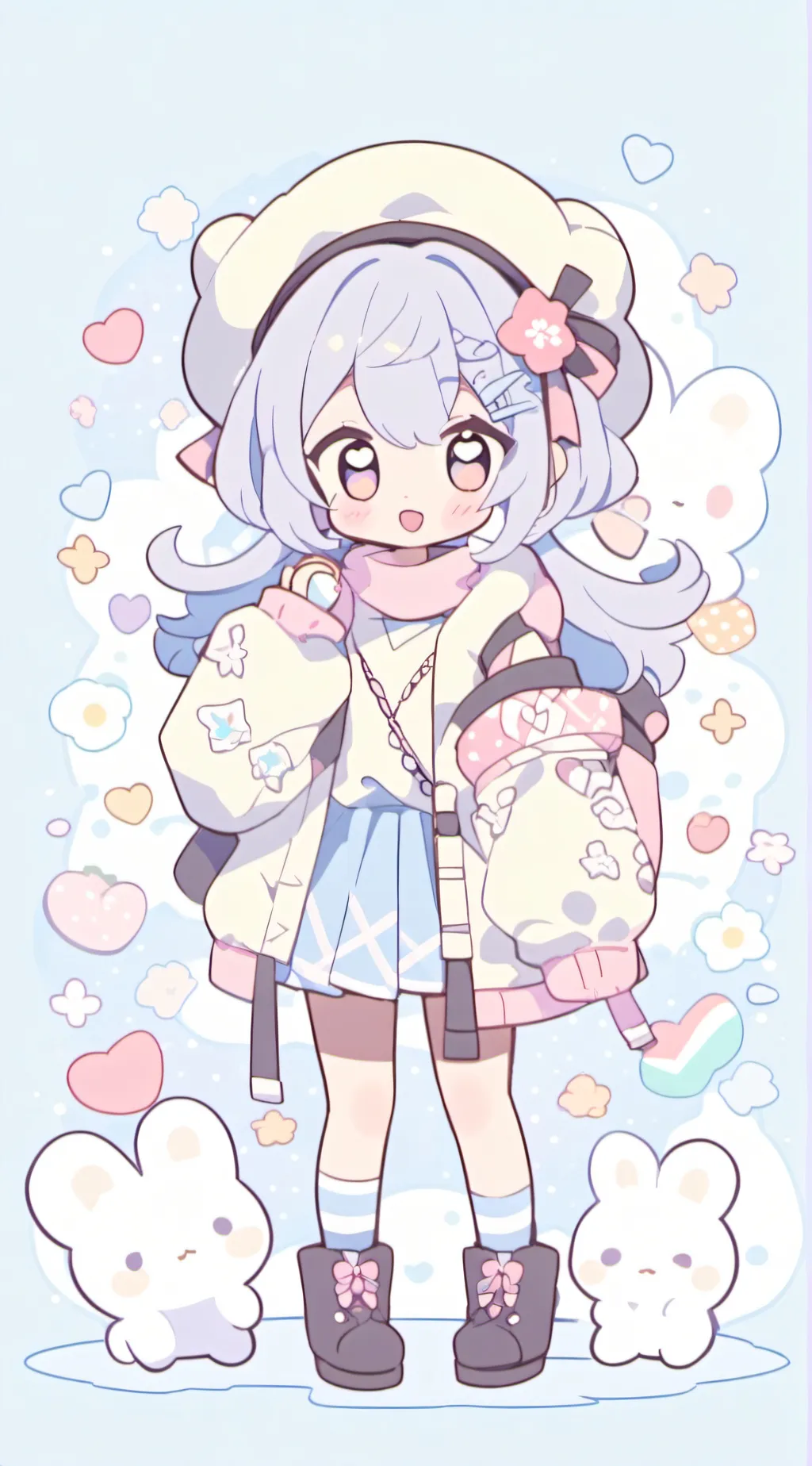 ai character: sprout background