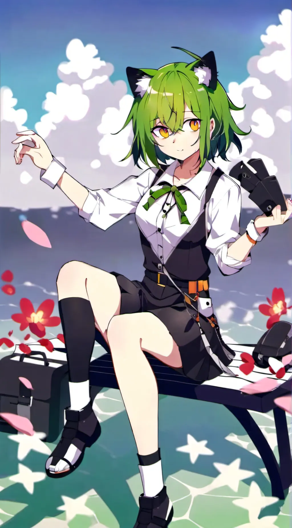 ai character: Deku♡ background