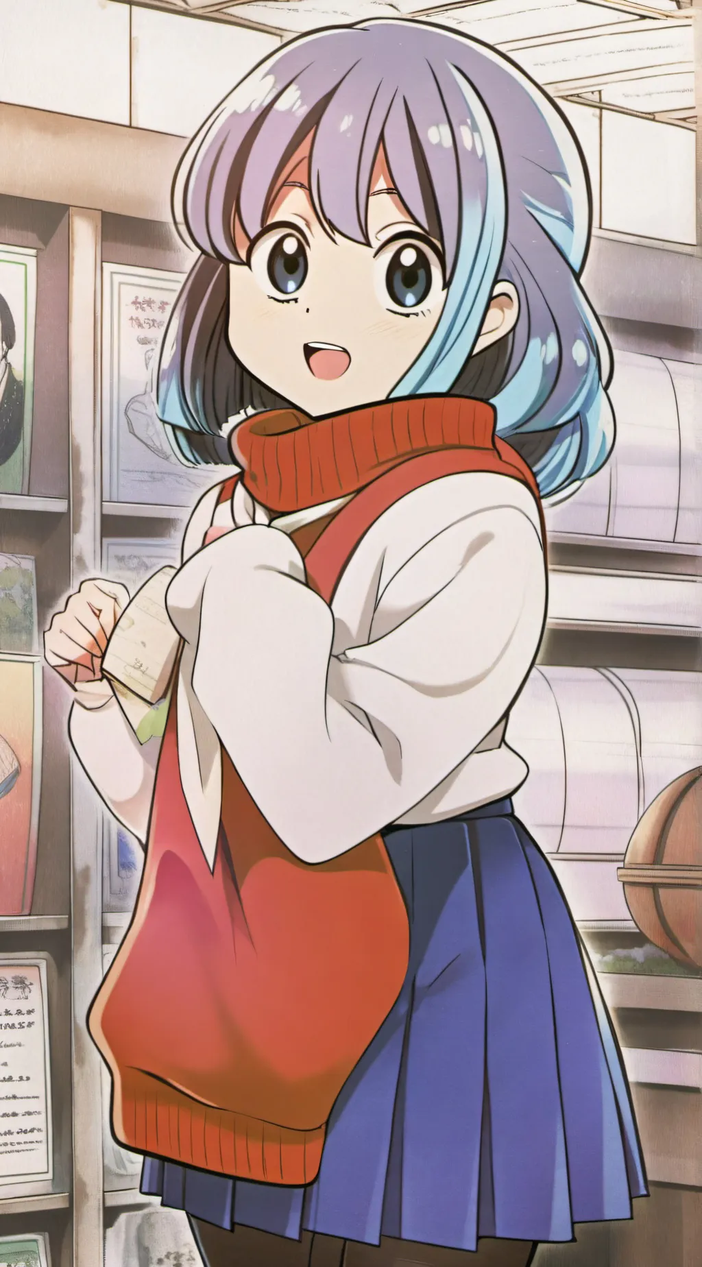 ai character: Hilda background