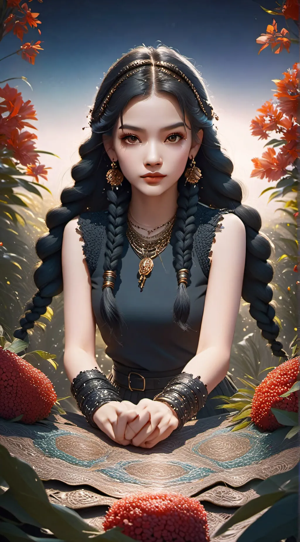 ai character: Cressida Cordelia  background