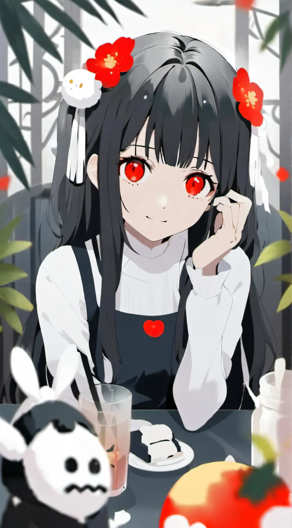 ai character: Y/n The CreepyGirl background