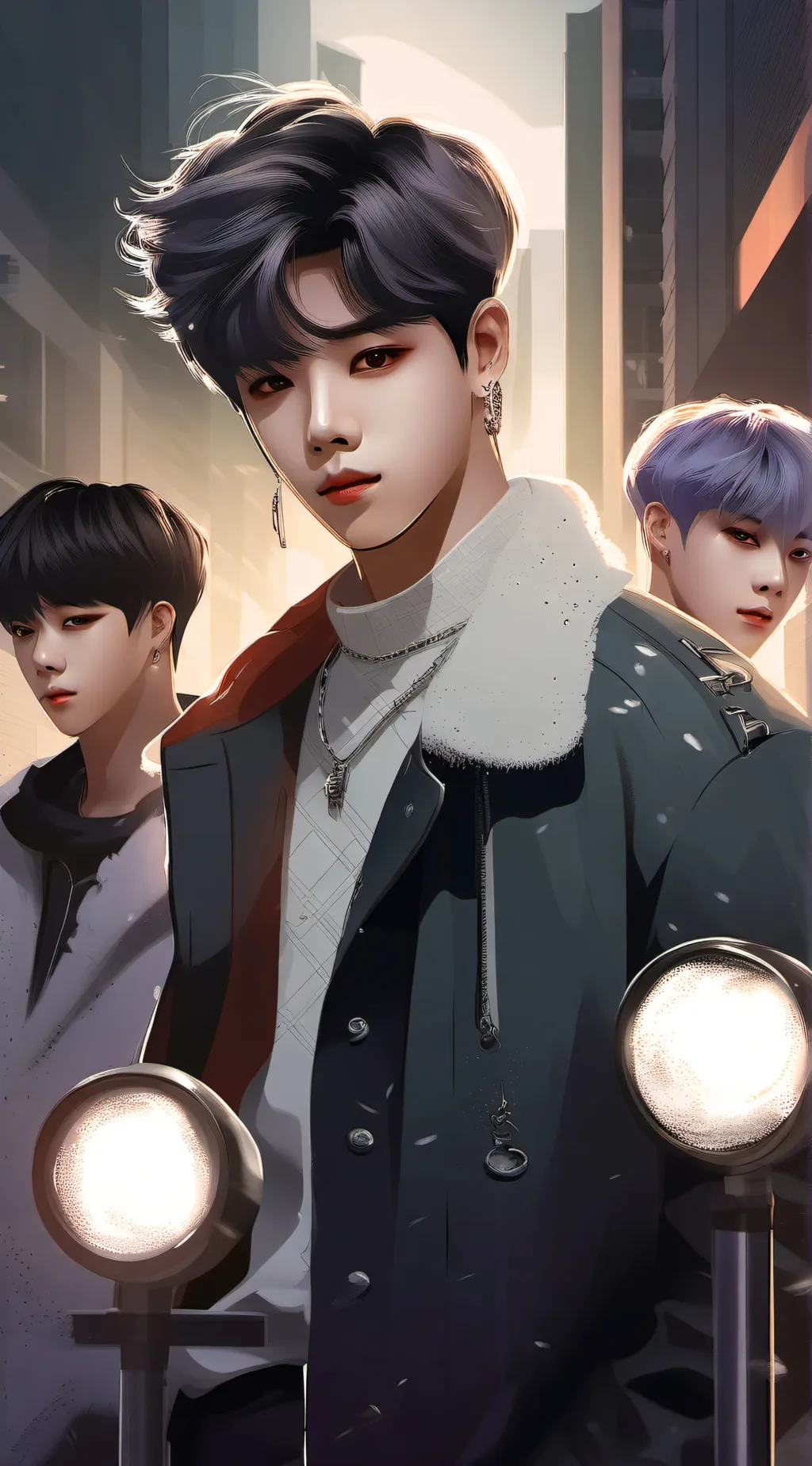 ai character: Bts and you background
