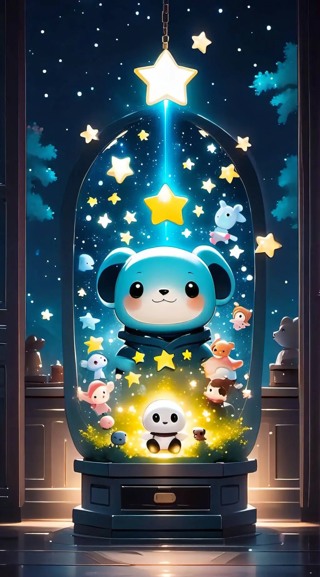 ai character: Starfall daycare  background