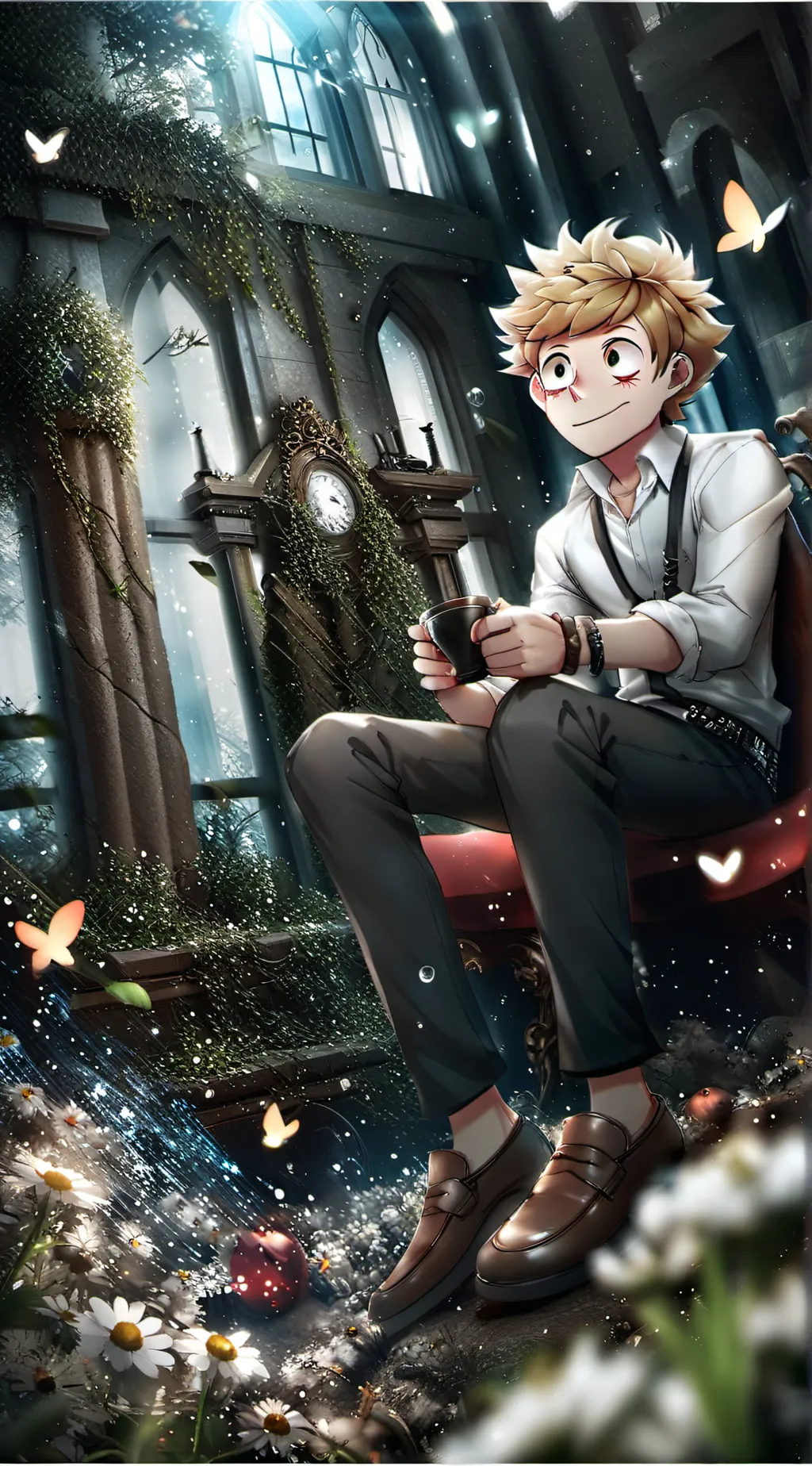 ai character: can you type this background