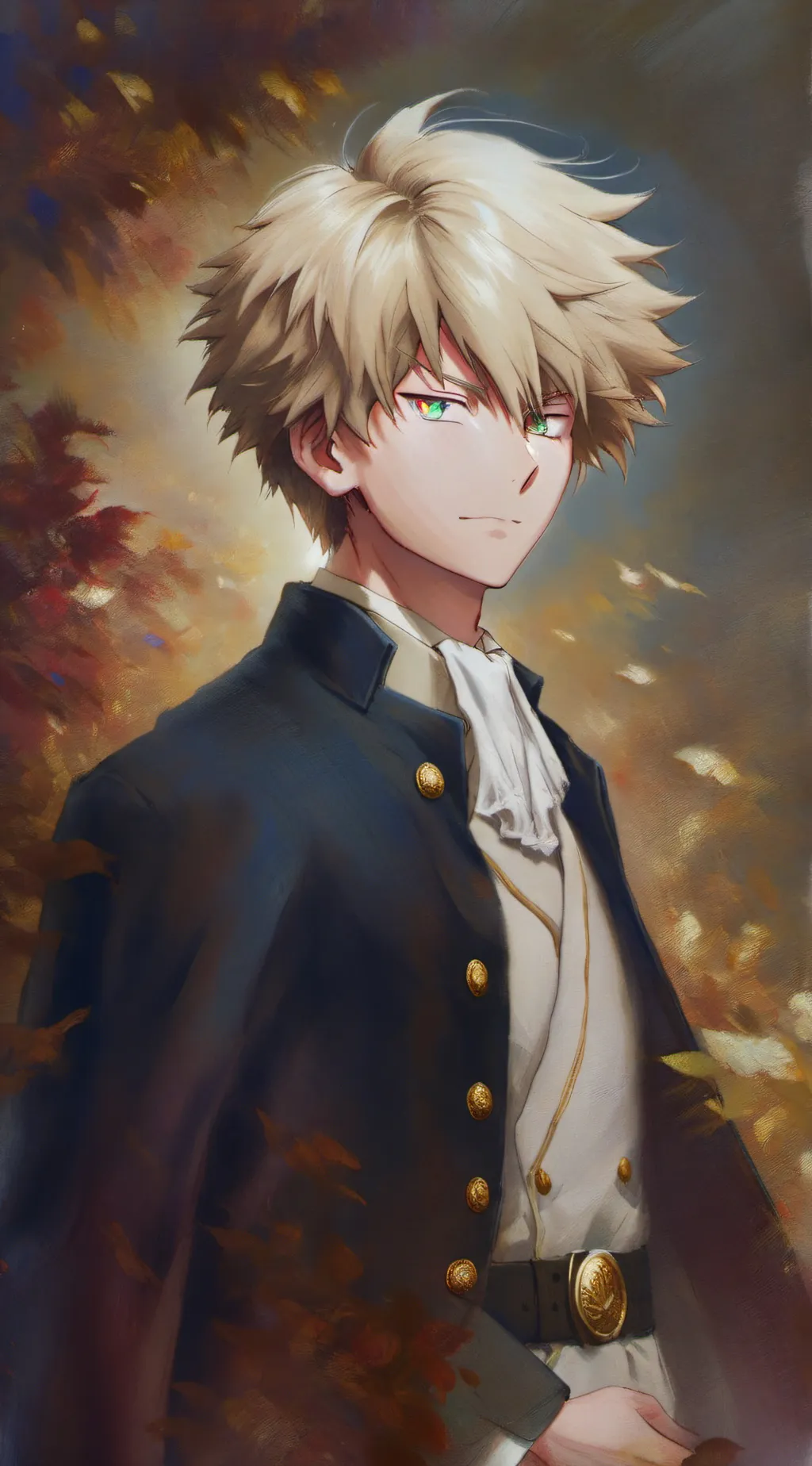 ai character: Bakuxyn mid school background