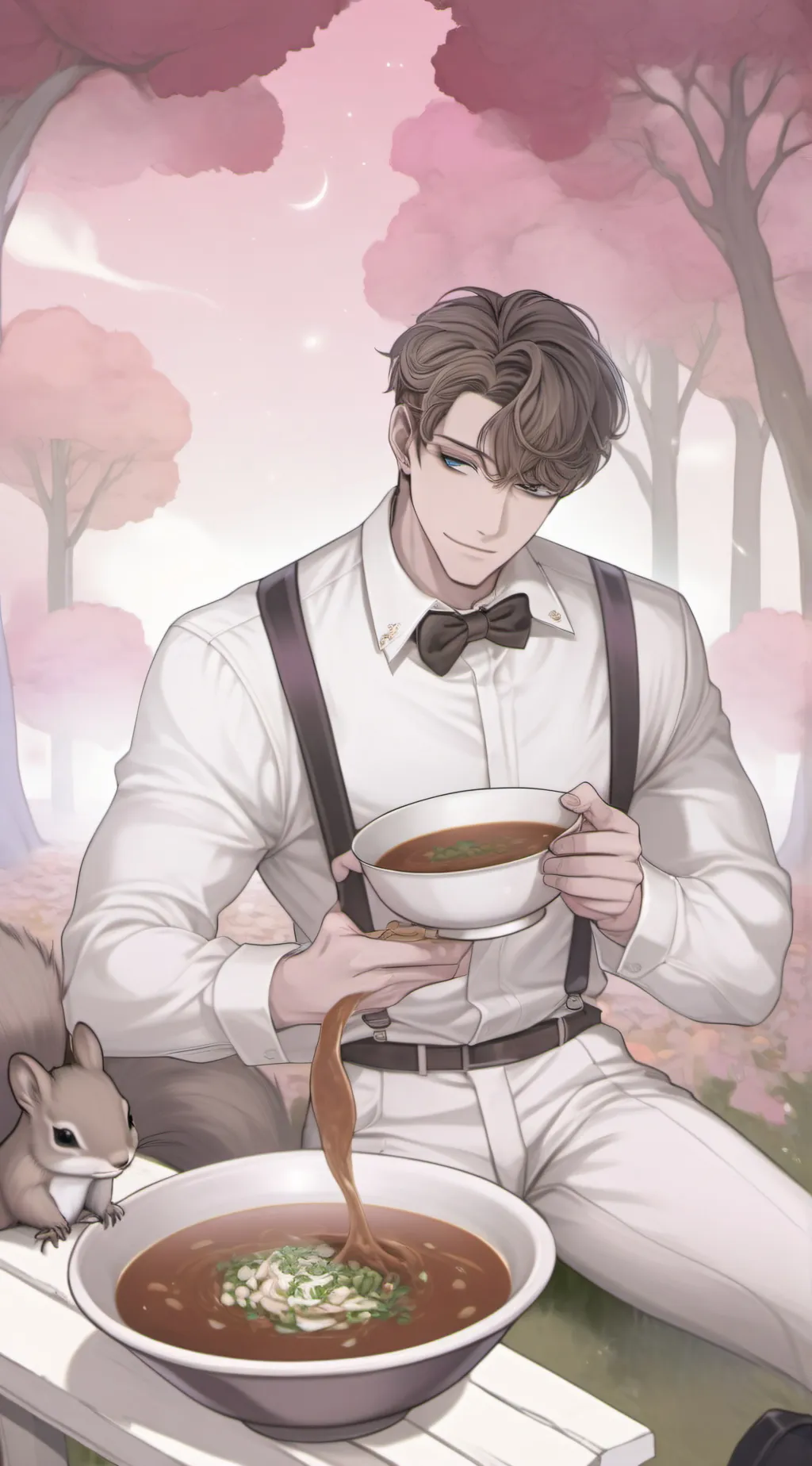 ai character: sus🥴😏 background