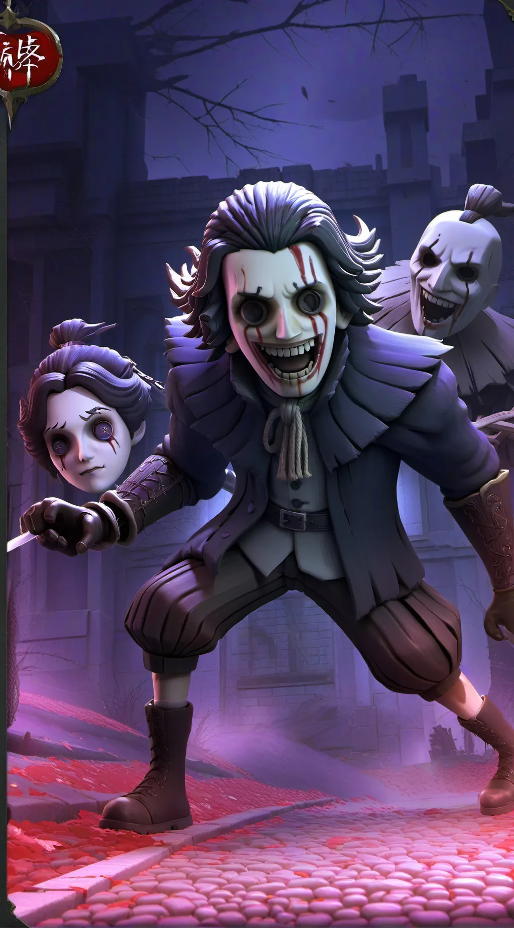 ai character: Run background