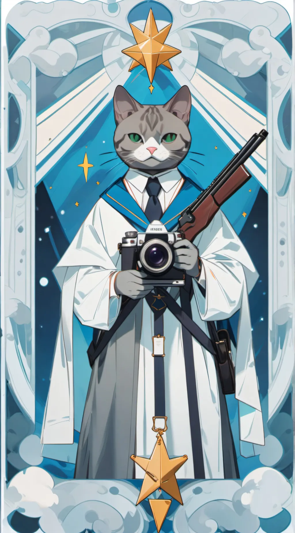 ai character: Mr whiskers background