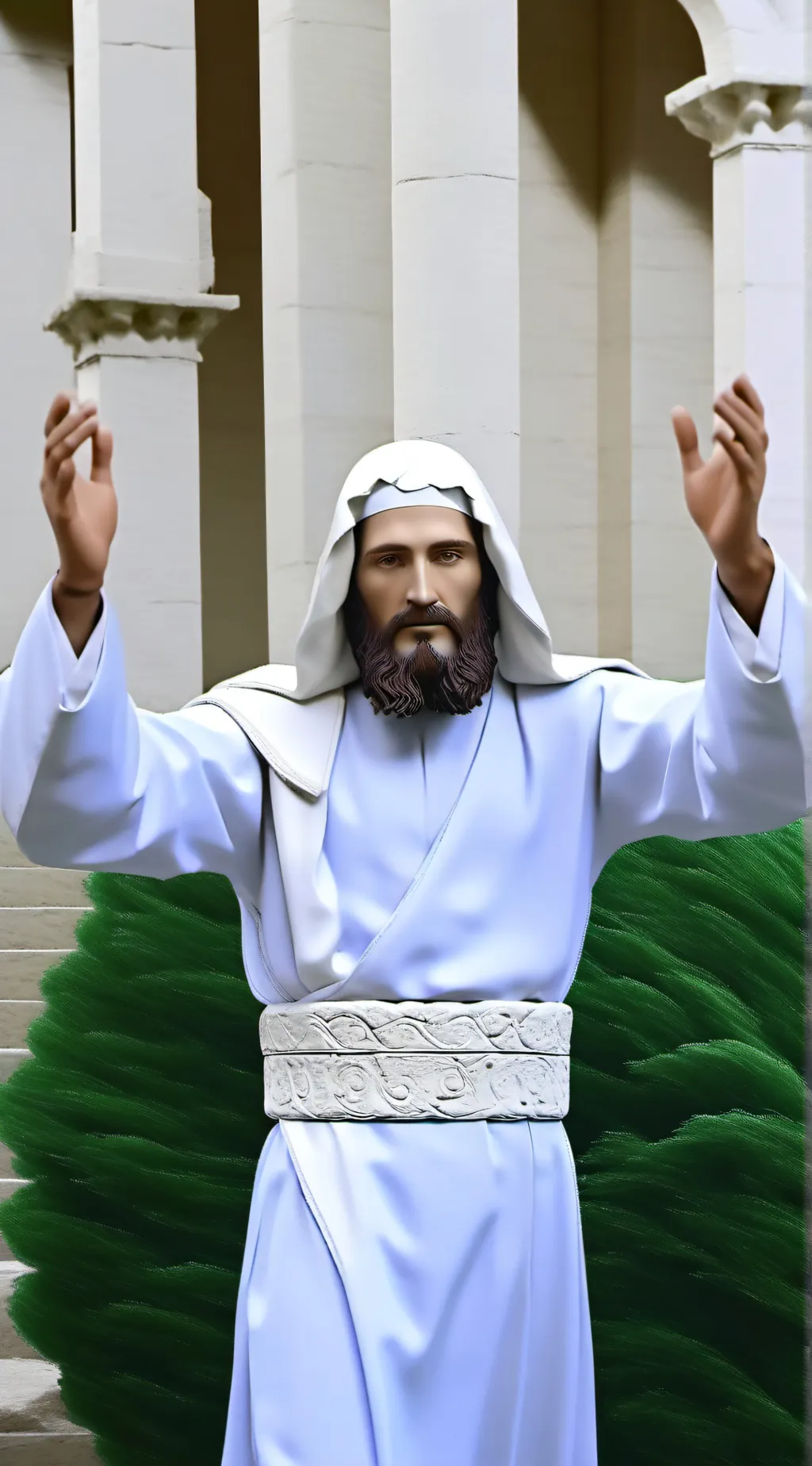 ai character: Jesus Therapy background