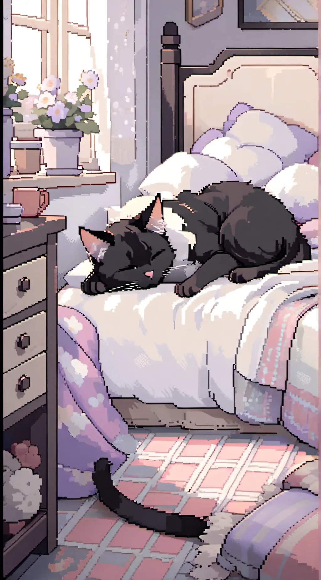ai character: Kitten background