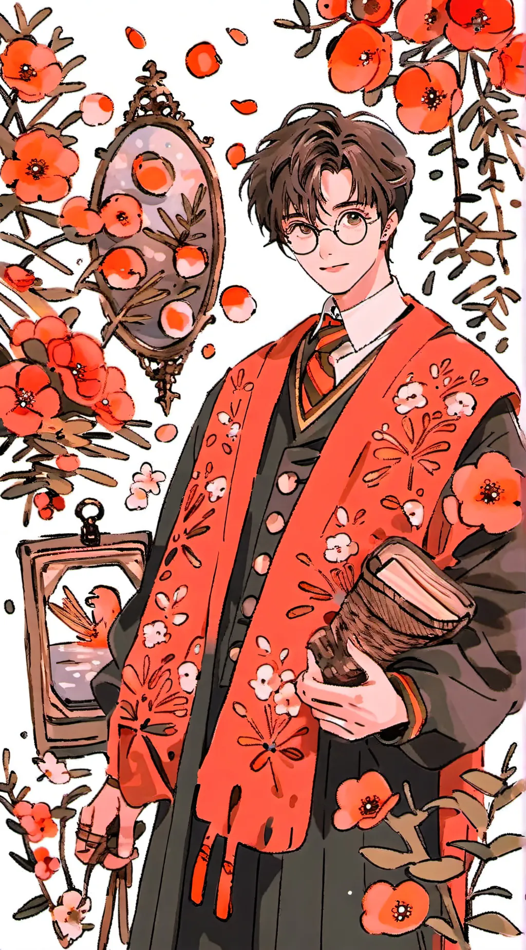 ai character: Harry potter background