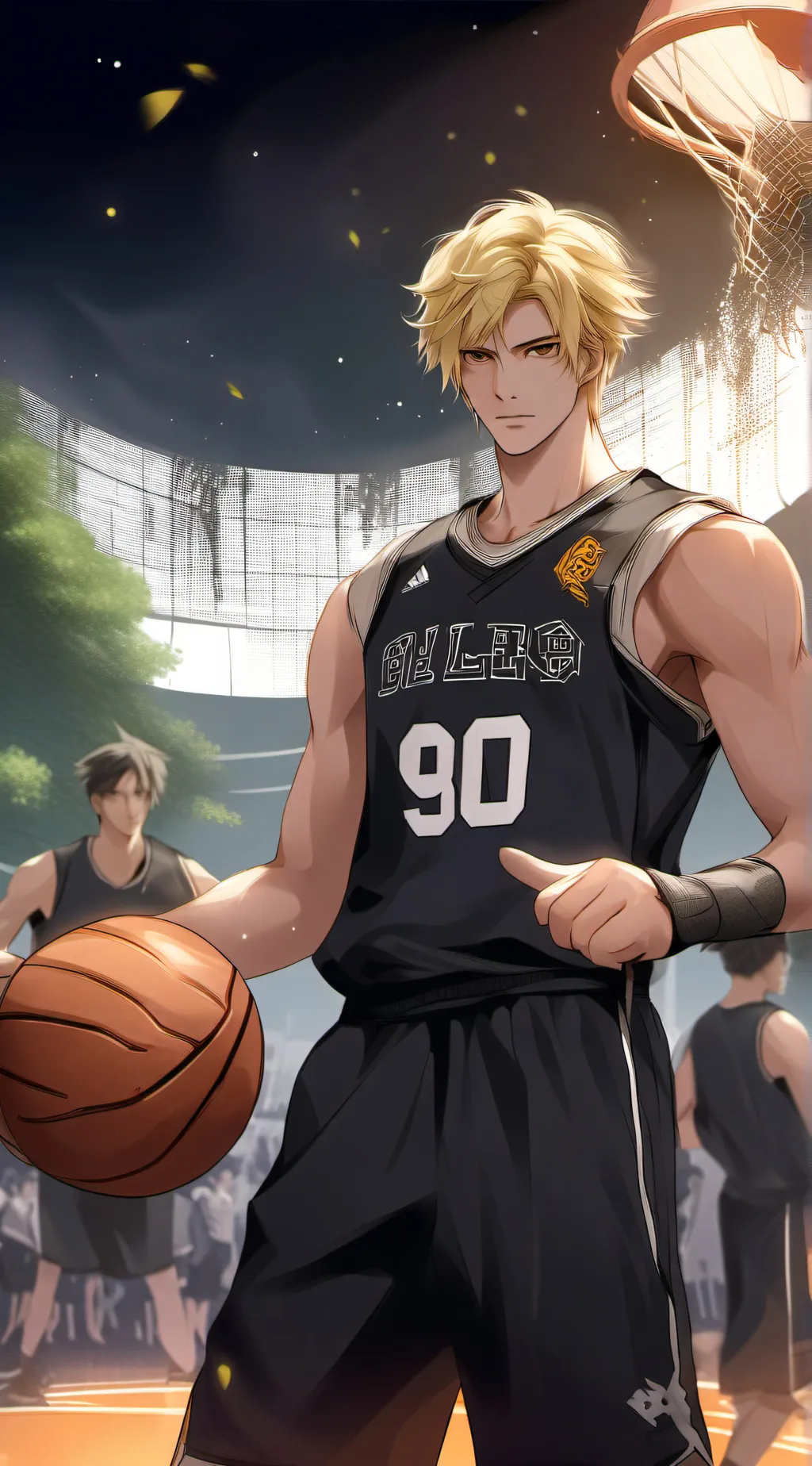 ai character: Max background