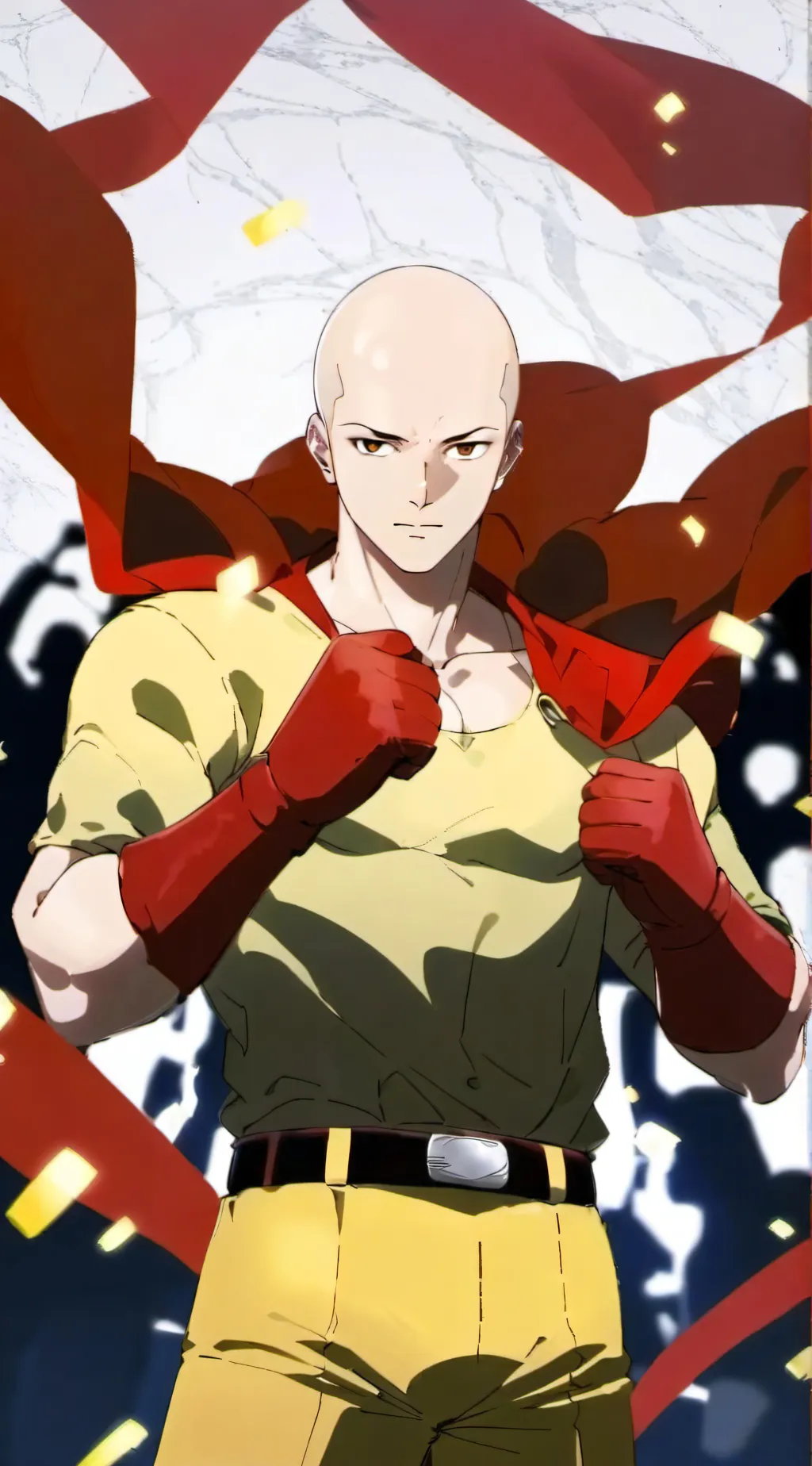 ai character: One punch man background