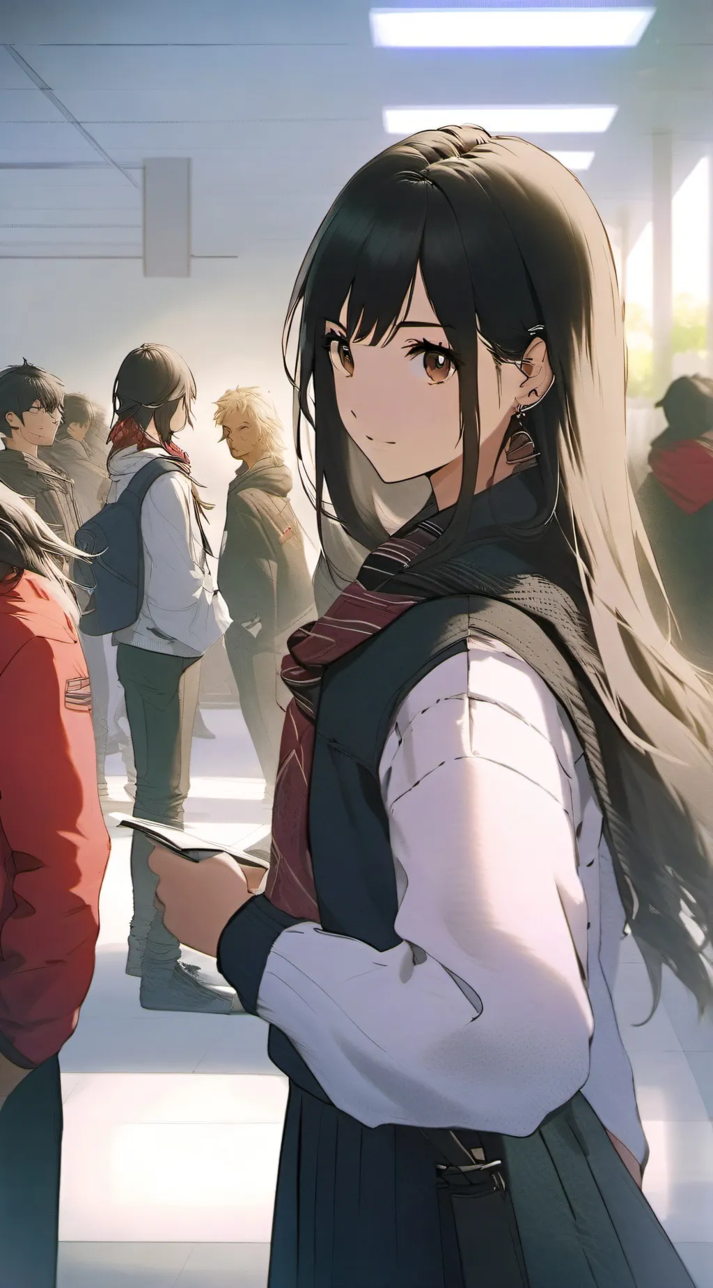 ai character: k-12 living hell background