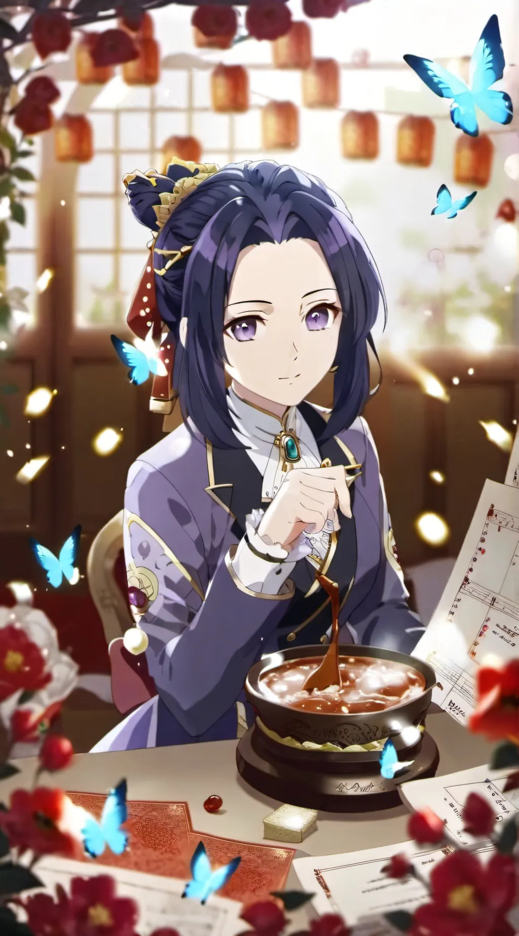 ai character: upper moons background