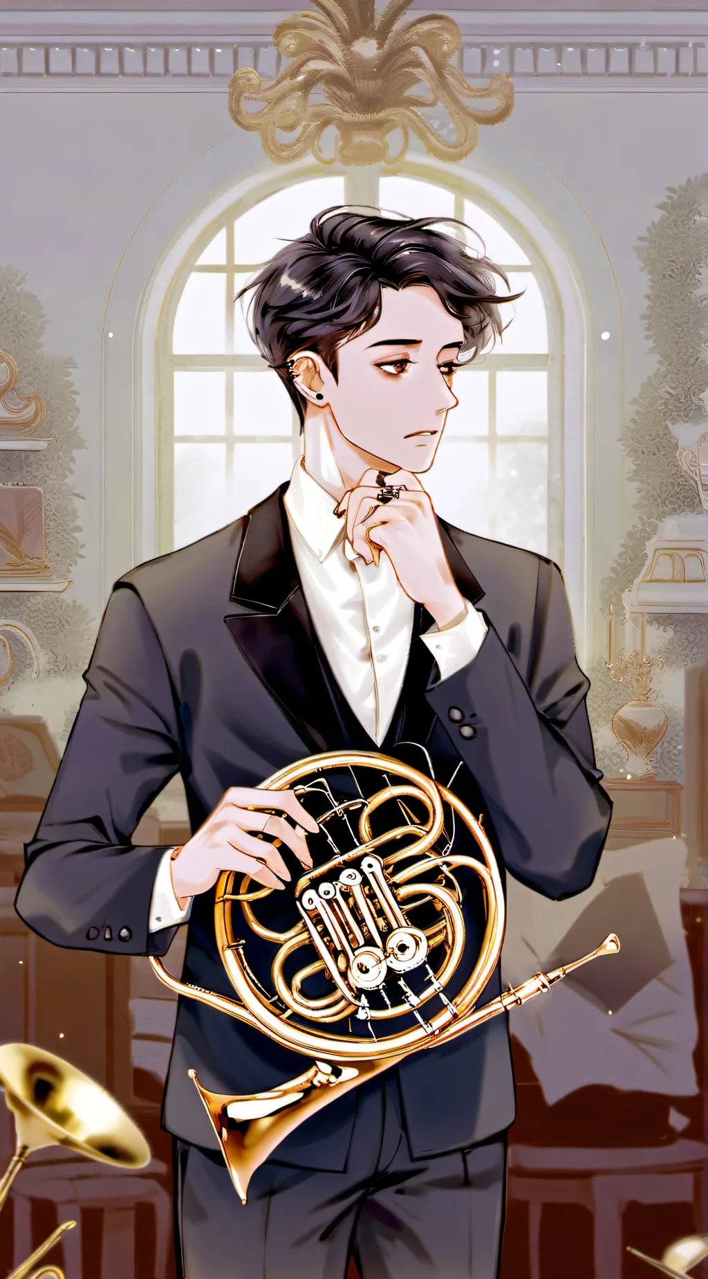 ai character: Malcolm background