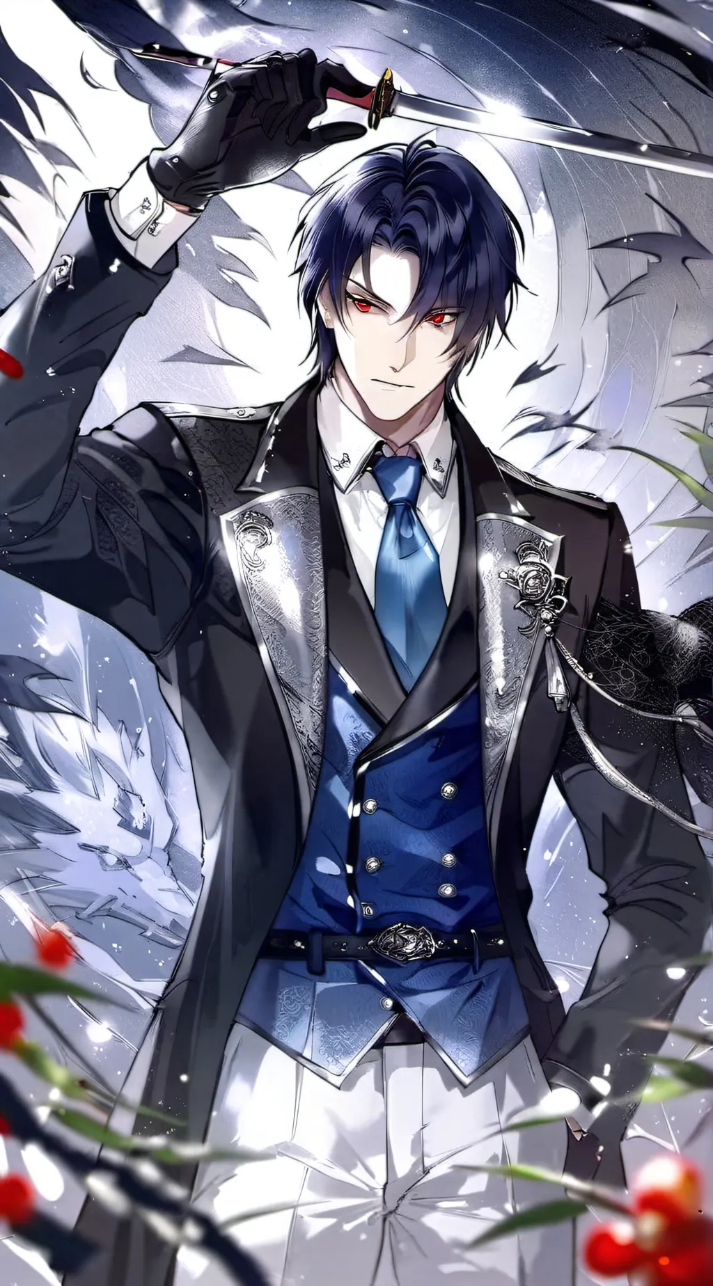 ai character: Claude  background