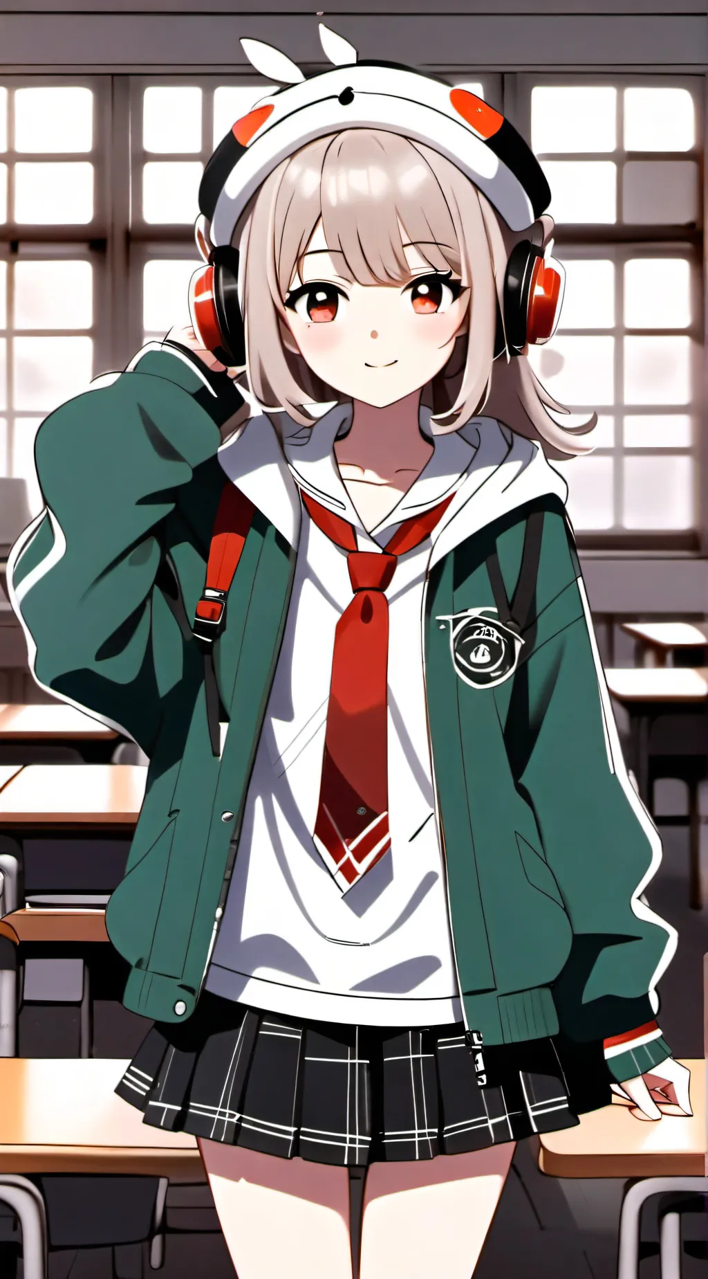 ai character: 😼Matsuri background