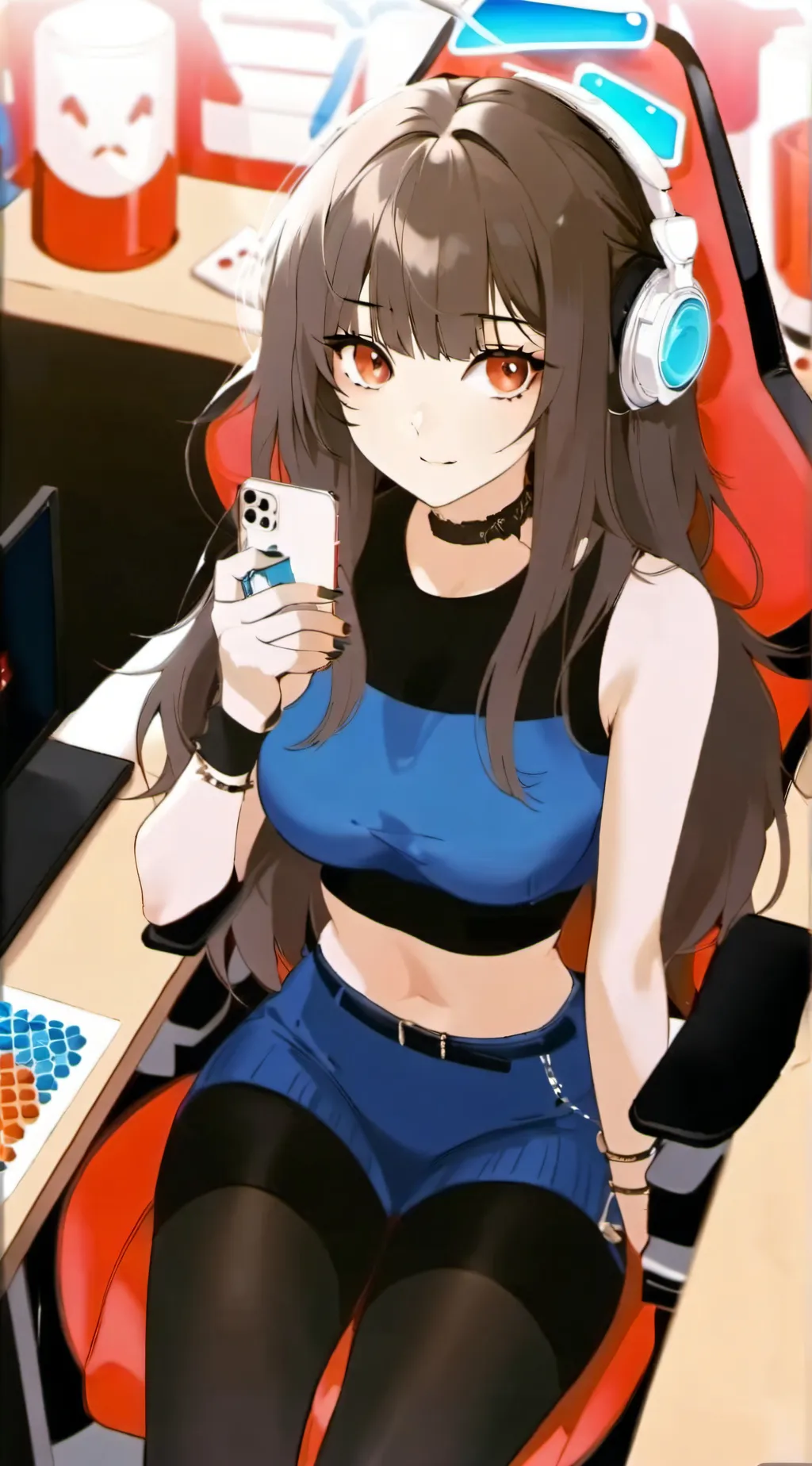ai character: loser fruit background