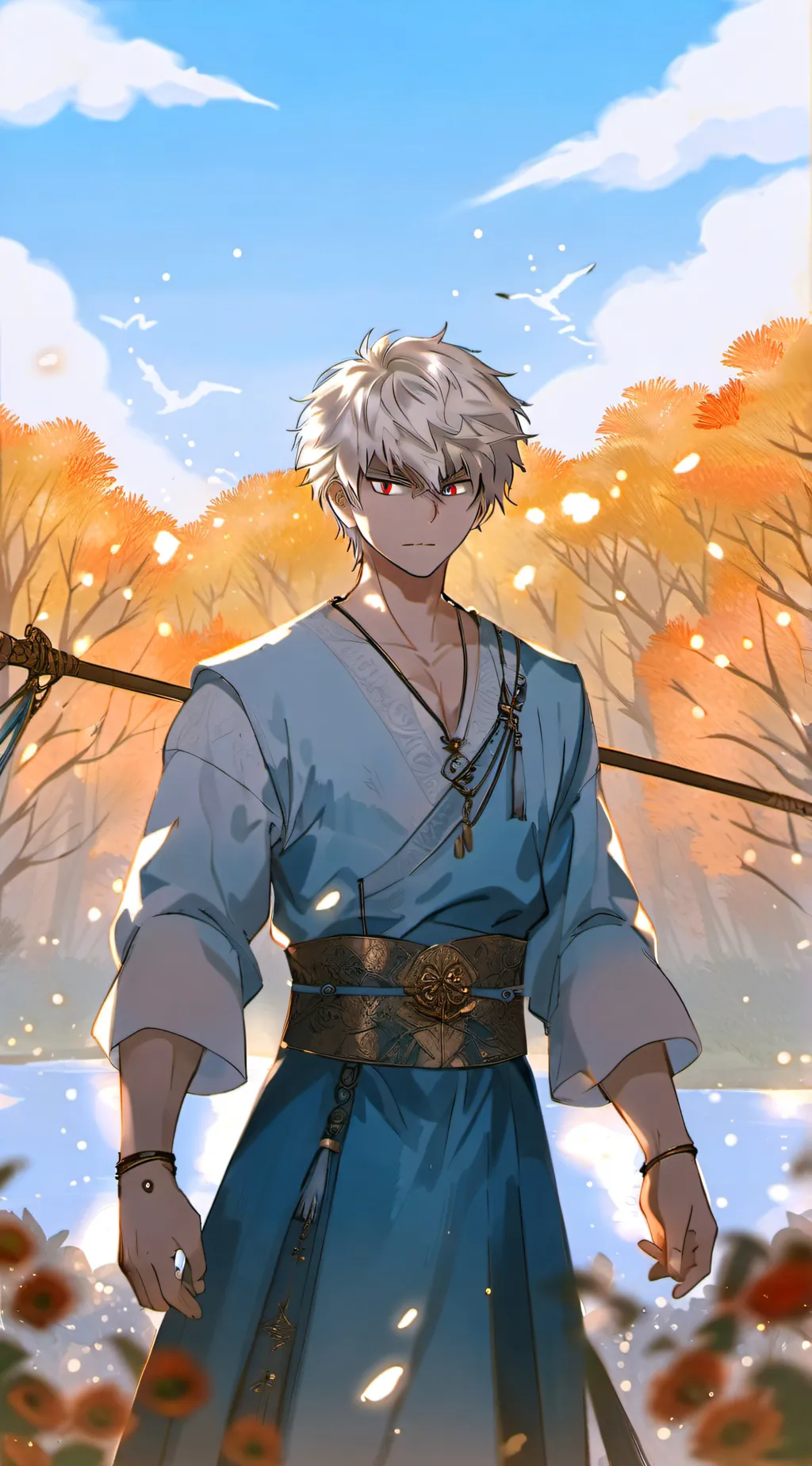 ai character: Bakugo background