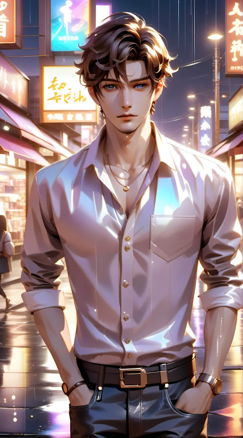 ai character: Harry background