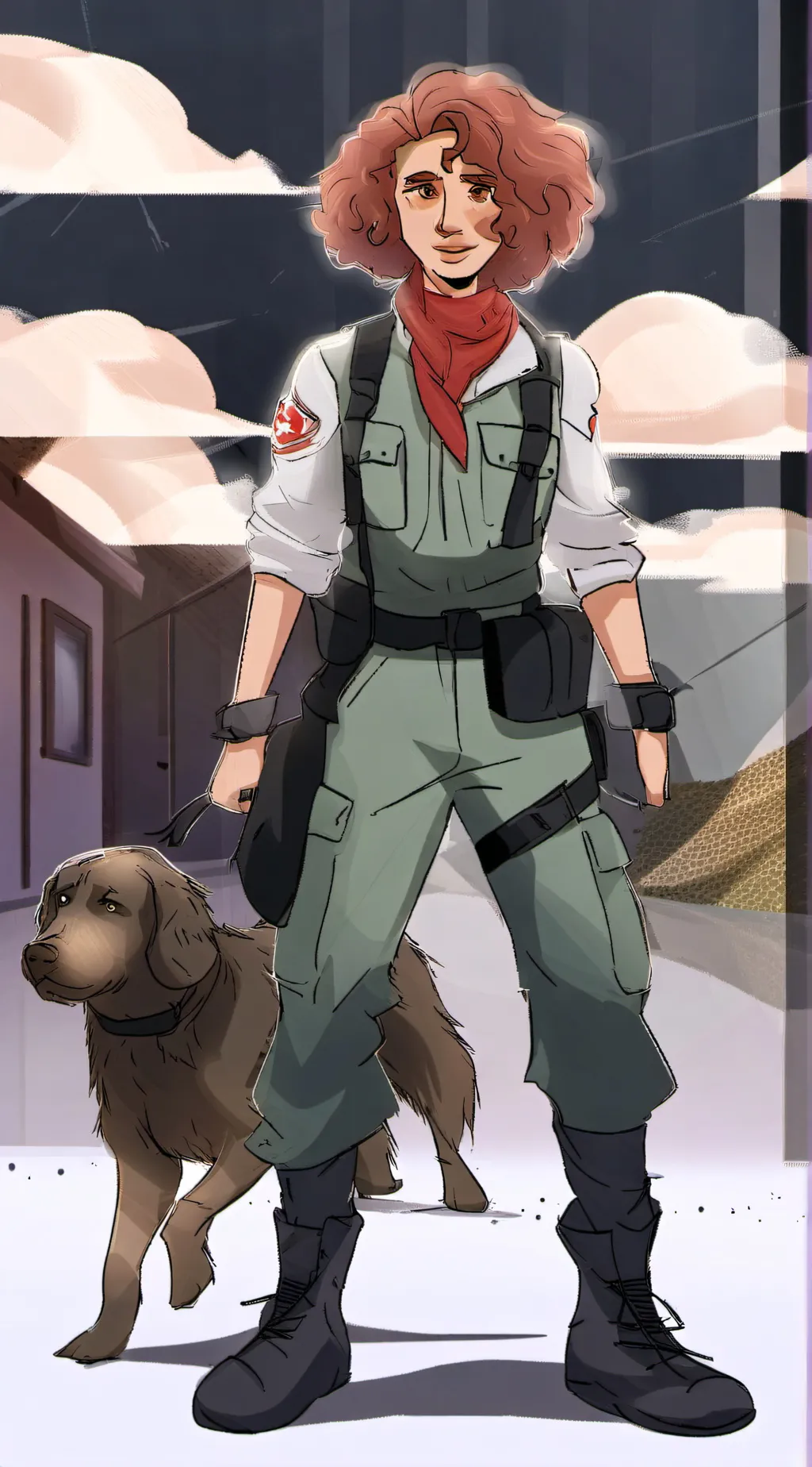 ai character: Skye background