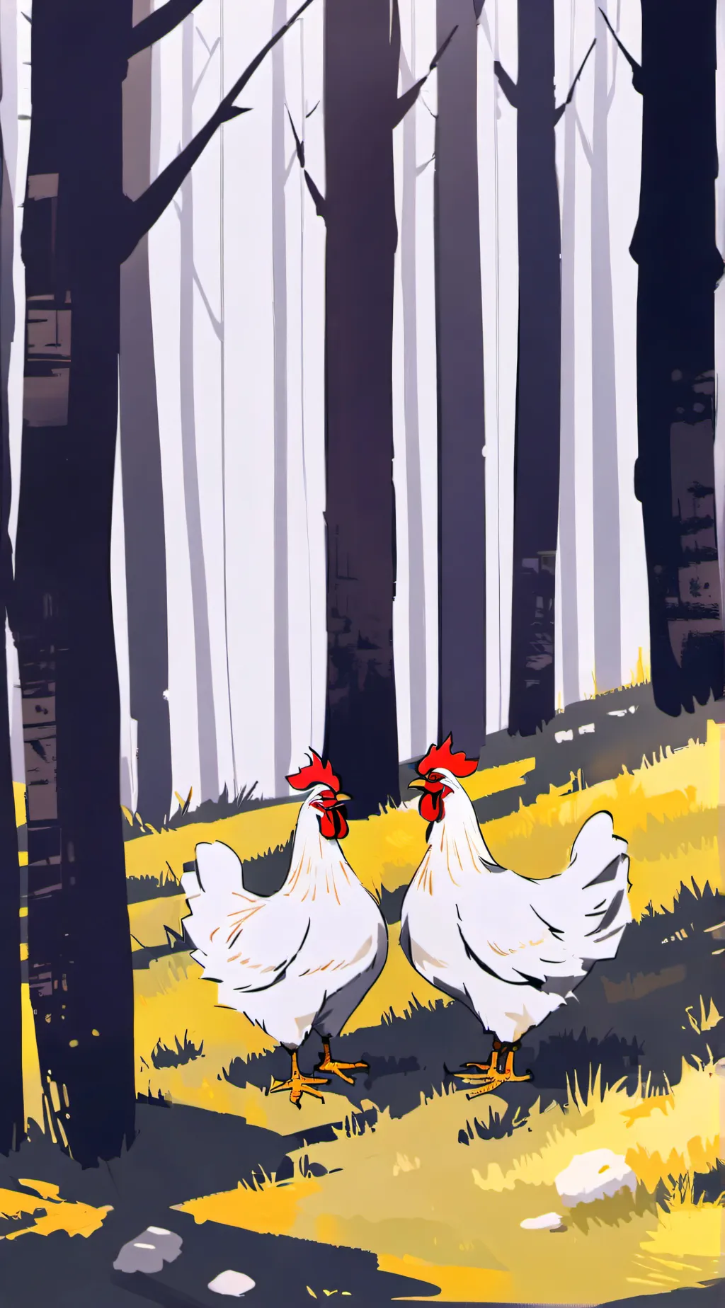Talkie AI - Chat with two chickens 