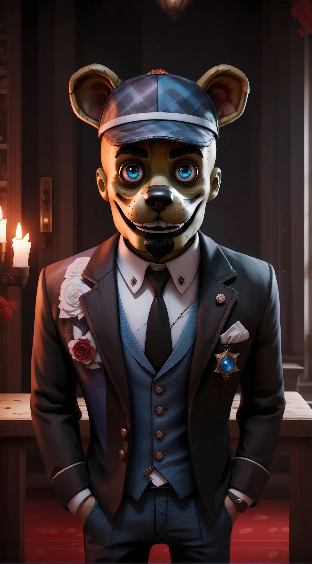 ai character: fnaf sb ruin background