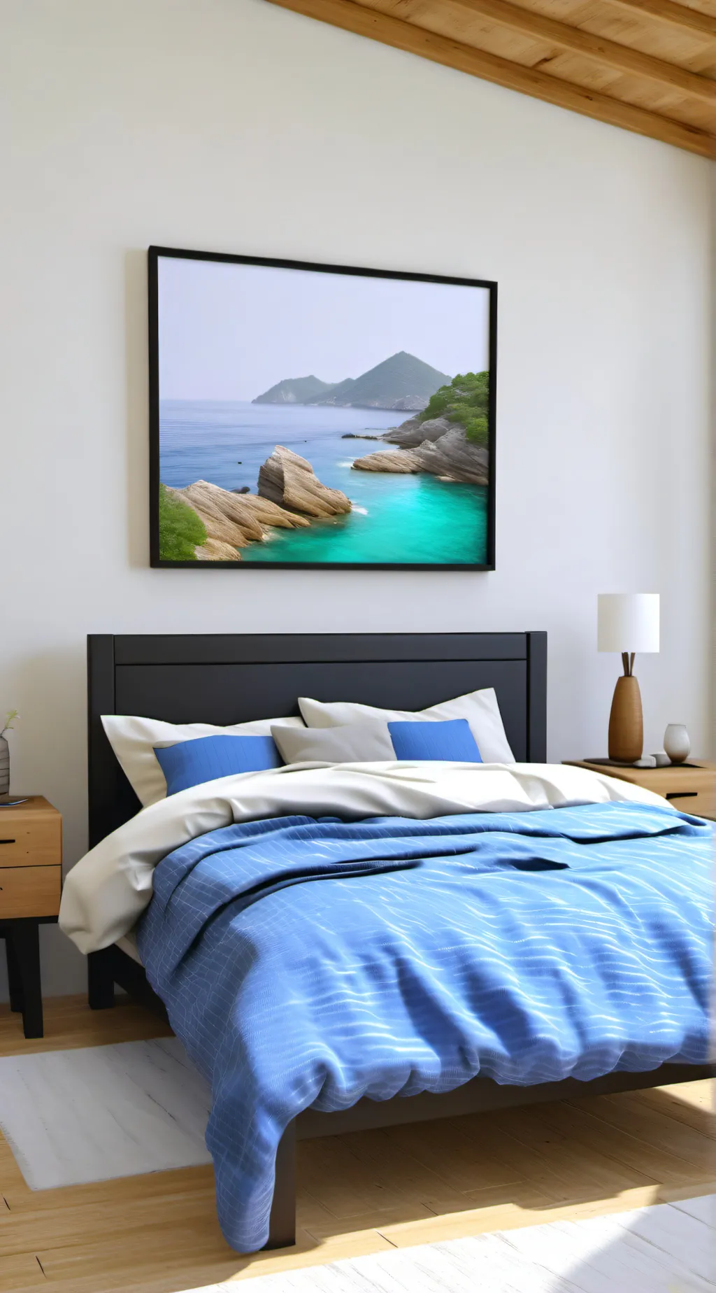 ai character: Ur bed background