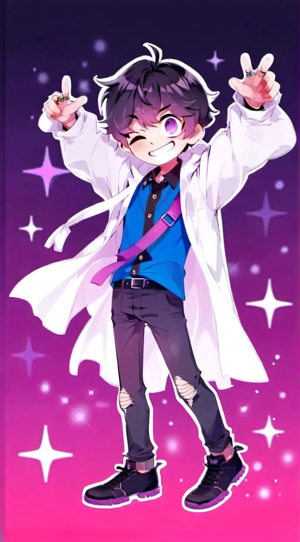 ai character: JellyBean background