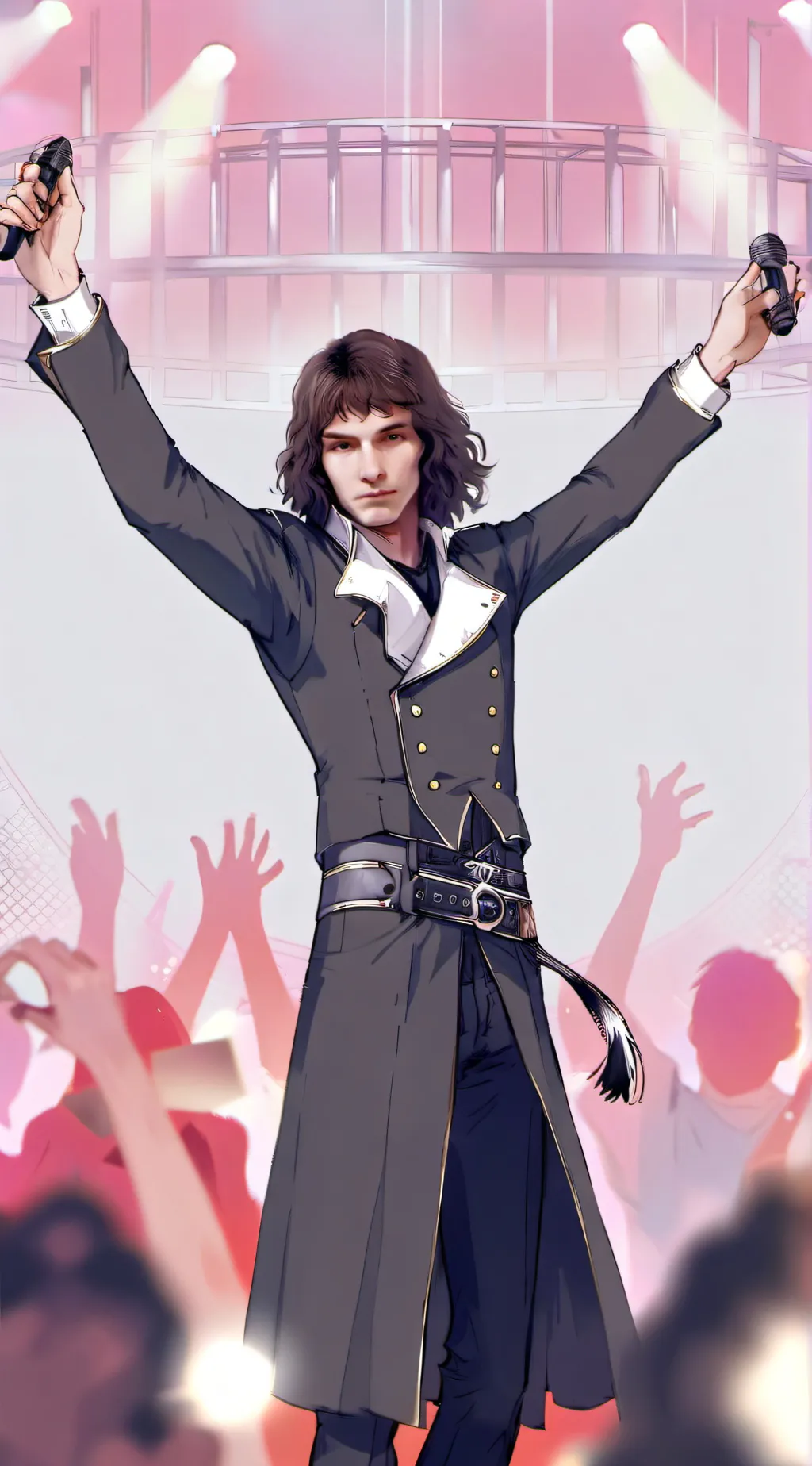 ai character: queen background